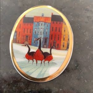 P Buckley moss society broach/pendant.